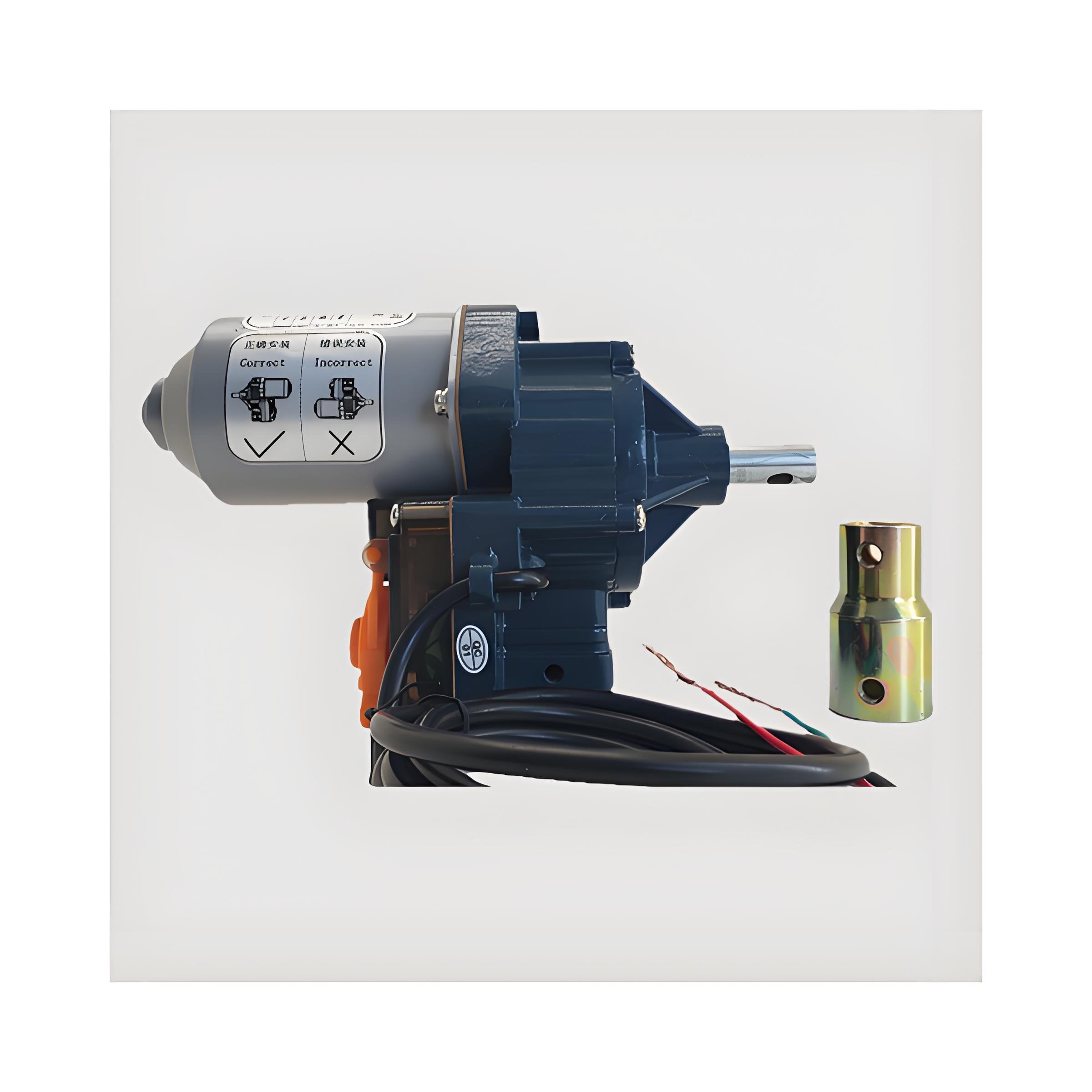 AC220V 100W Small Size Electric/Automatic Film Roller Roll up Motor for Agricultural Greenhouse Ventilation