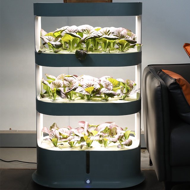 Irrigation Hydroponics Equipment PP Material Hydroponics Agricultural Greenhouse Growing Vegetable Planter