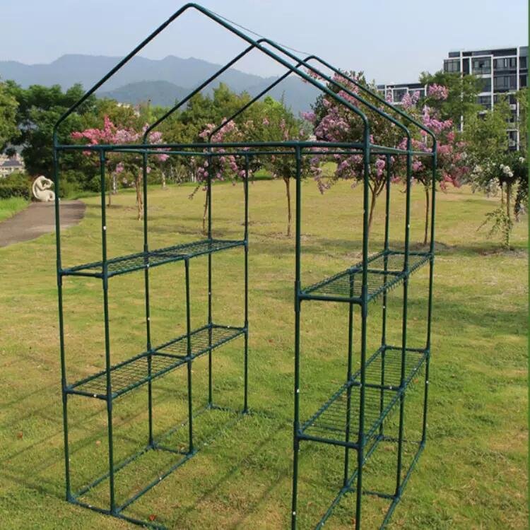 Easily assembled waterproof greenhouse polycarbonate aluminum frame pc garden walk-in greenhouse