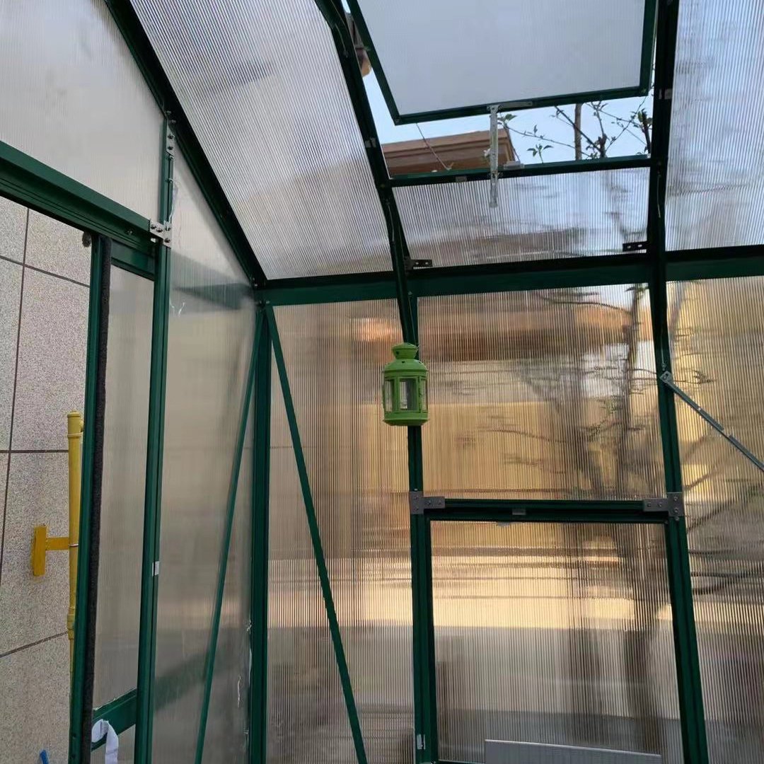 Polycarbonate Hollow Sheet Uv Resistant Plastic Multi-span Agricultural Greenhouses Pc Sheet Small Used Garden Greenhouses