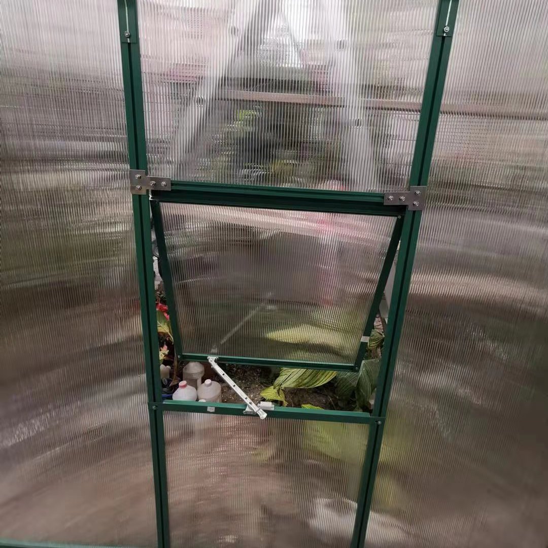 Polycarbonate Hollow Sheet Uv Resistant Plastic Multi-span Agricultural Greenhouses Pc Sheet Small Used Garden Greenhouses
