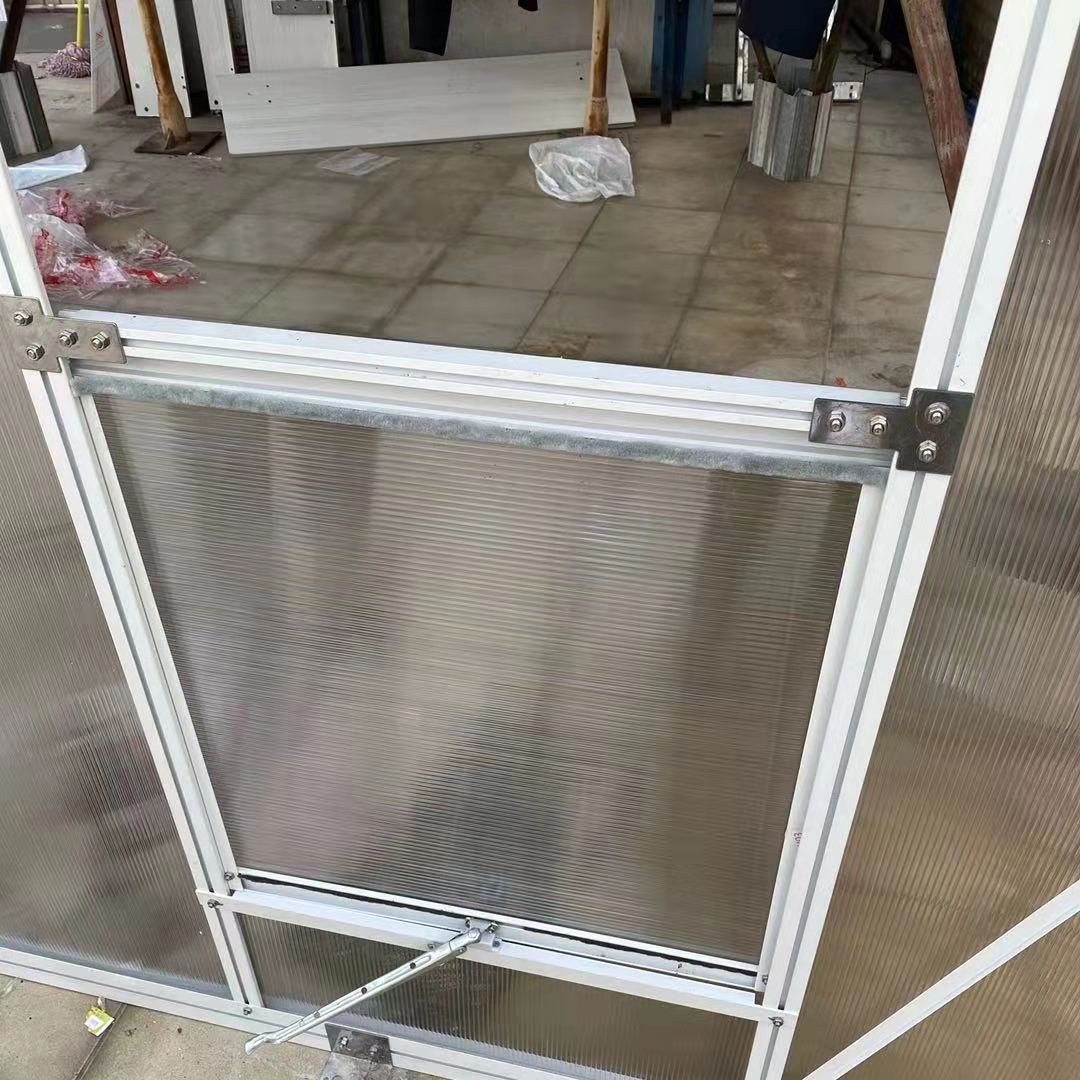 Polycarbonate Hollow Sheet Uv Resistant Plastic Multi-span Agricultural Greenhouses Pc Sheet Small Used Garden Greenhouses