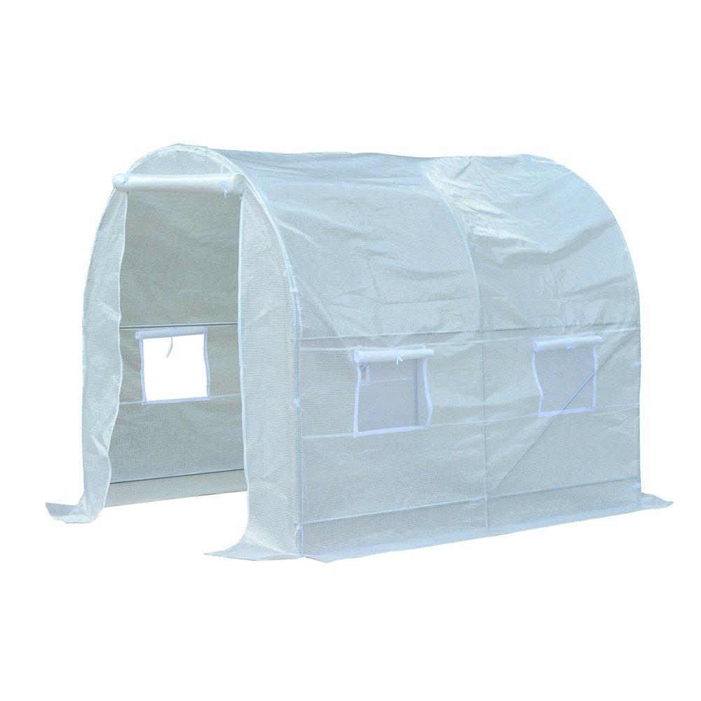 12m agricultural garden Tunnel GreenHouse Plant Growing Hot House Growing Tent Tunnel Walk-In green house warm House