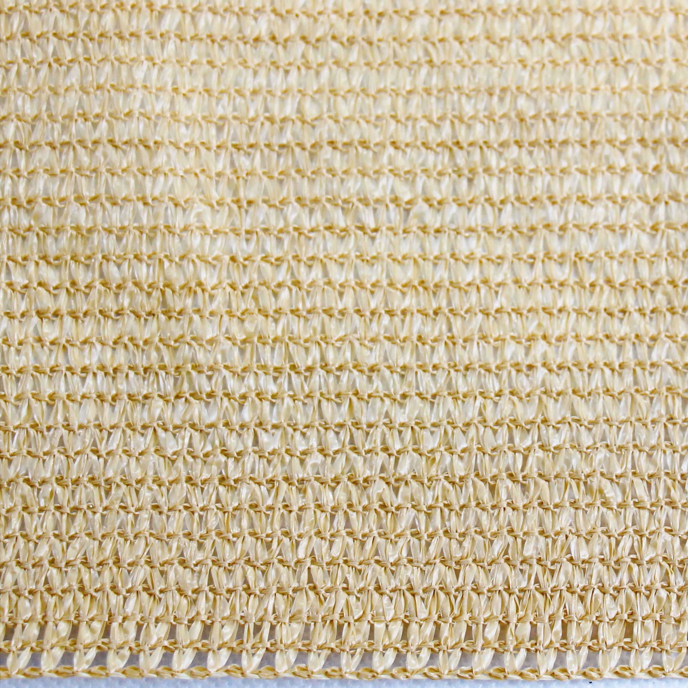 HDPE Virgin Materials shade net beige color sun shade net