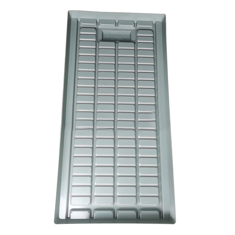 Commercial Movable Rolling Bench System Greenhouse Seedbed Nursery Bed Ebb Flow Tray Hydroponics Flood Table Garden Plastic