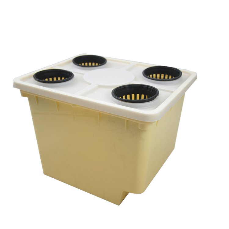 Small Dutch Bucket with Motor Ventilation for Hydroponics Greenhouse for Tomato and Cucumber Farming Agricultural Use