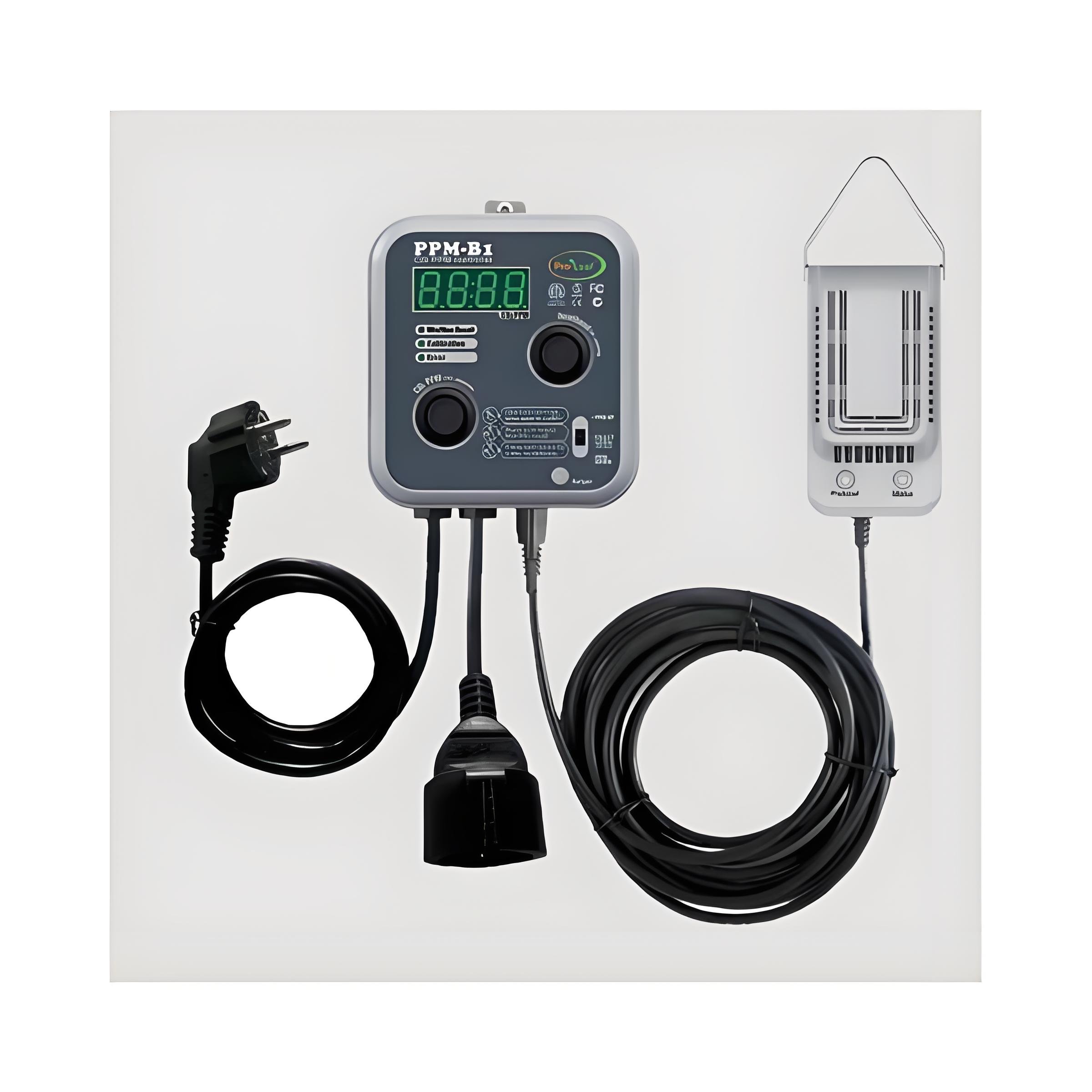 Temperature controller 240V heating and cooling temperature sensor for greenhouse tent indoor agriculture hydroponics growing