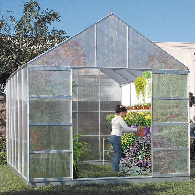 DIY Polycarbonate Outdoor Garden Greenhouse for Sale