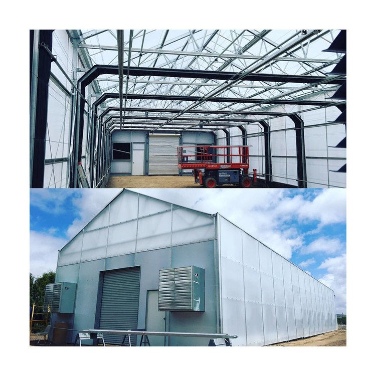 Sainpoly low cost polyhouse agriculture greenhouse light deprivation blackout greenhouse