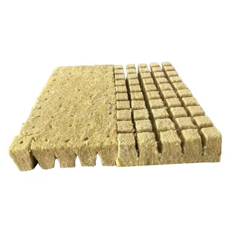 Agricultural Greenhouses Use 25*25*30MM Rock Wool Cubes for Optimal Plant Growth