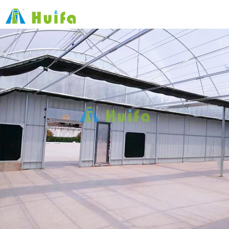Fully Automated Light Deprivation Greenhouses Net Blackout Green House Agriculture Commercial