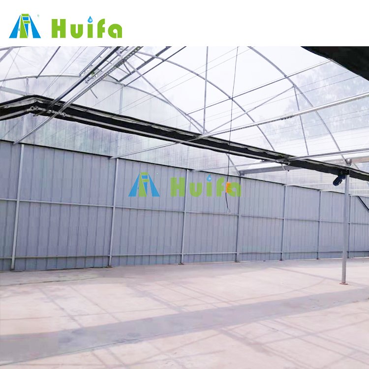 Fully Automated Light Deprivation Greenhouses Net Blackout Green House Agriculture Commercial