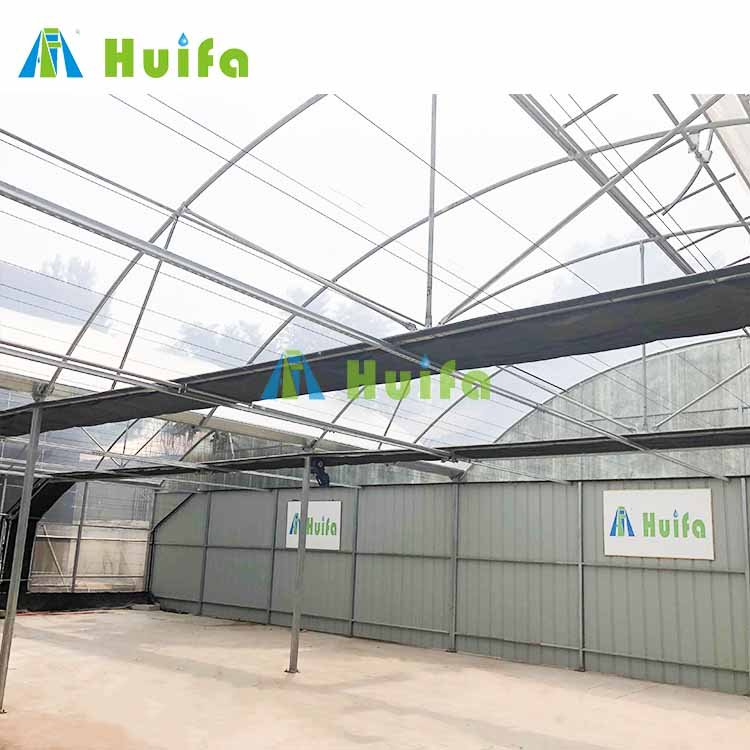 Fully Automated Light Deprivation Greenhouses Net Blackout Green House Agriculture Commercial