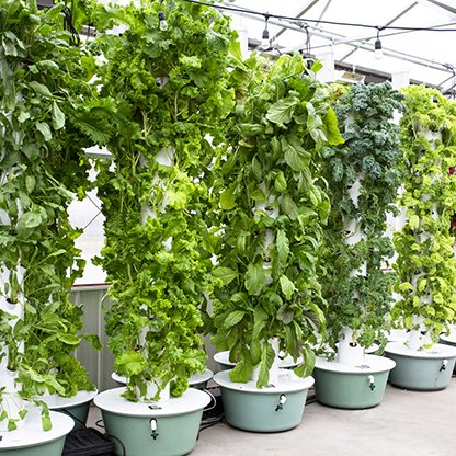 ONE-one Agricultural greenhouses vertical farming aeroponics system hydroponic grow tower garden vertical hydroponic system