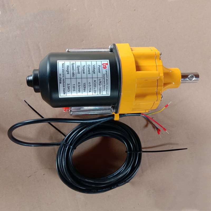 Hot Sale Dc 24v Ventilation Controller Power Roll Up Motor Unit Greenhouse Plastic Film Electric Roll Up Motor -