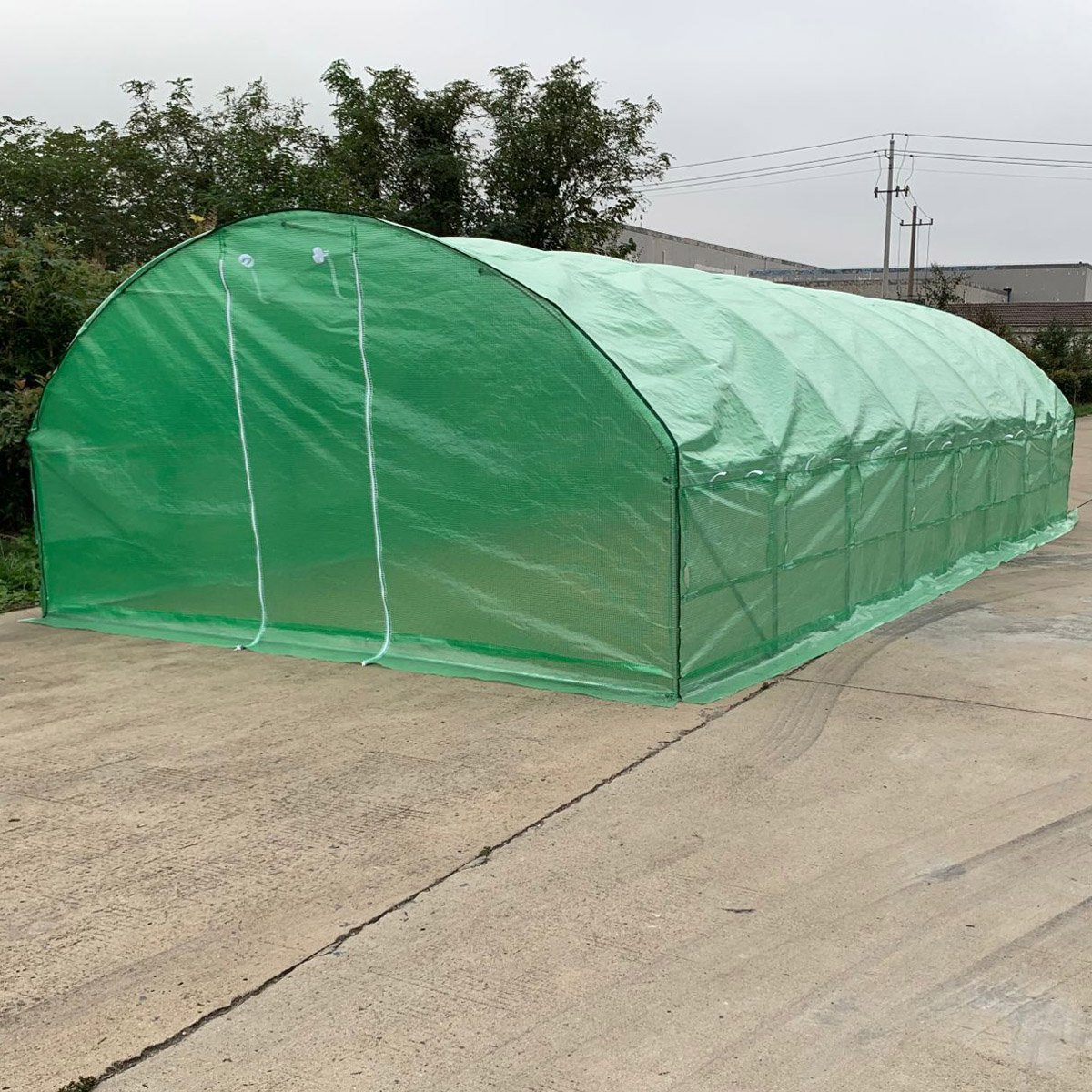 Single span 10x4x2m tunnel greenhouse agriculture