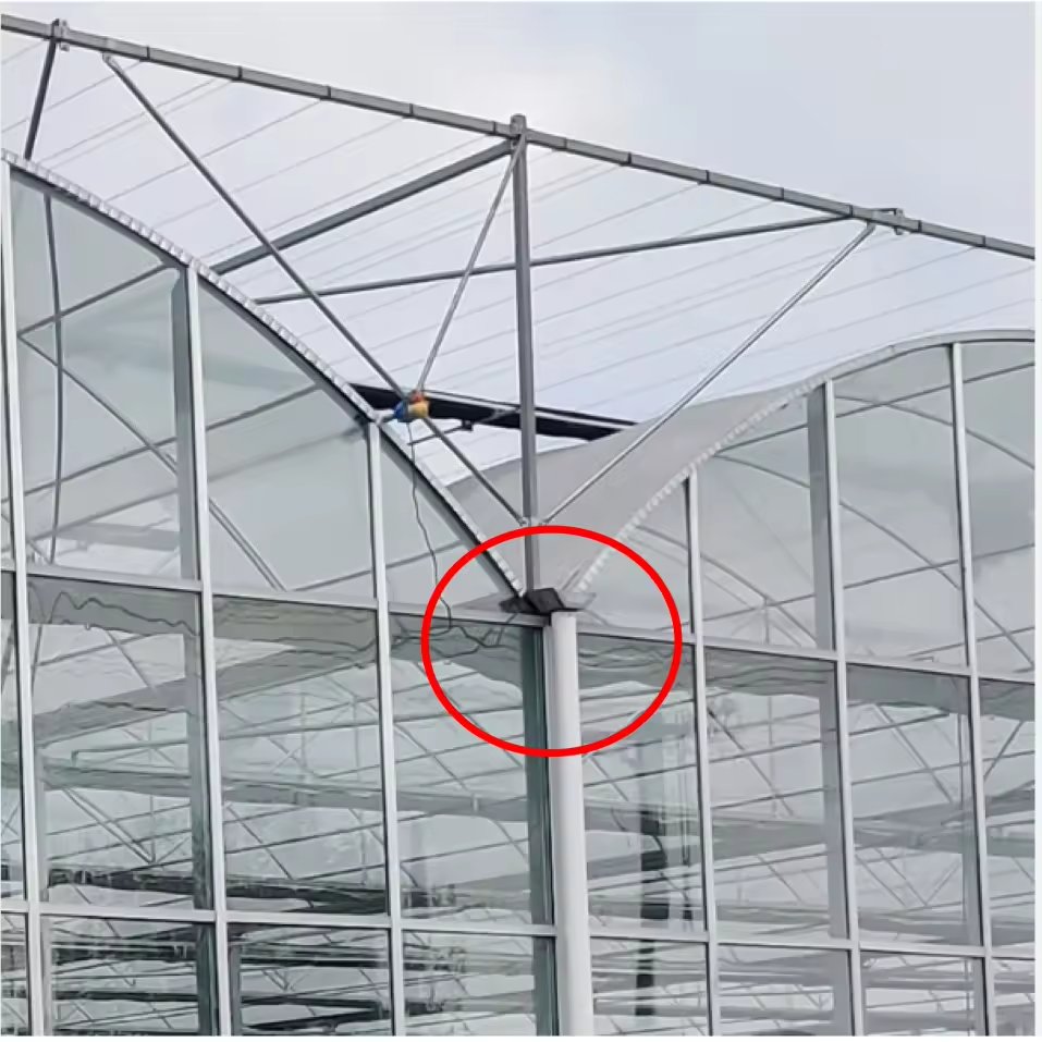 Agriculture greenhouse accessories hot dipped galvanized steel rain gutter drainage ditch