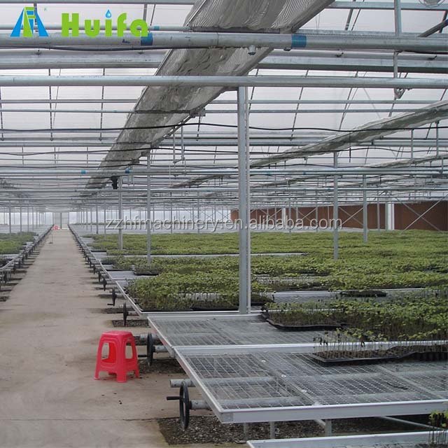 Wholesale Greenhouse Rolling Benches Seed Nursery Bed Agricultural Greenhouse Equipment