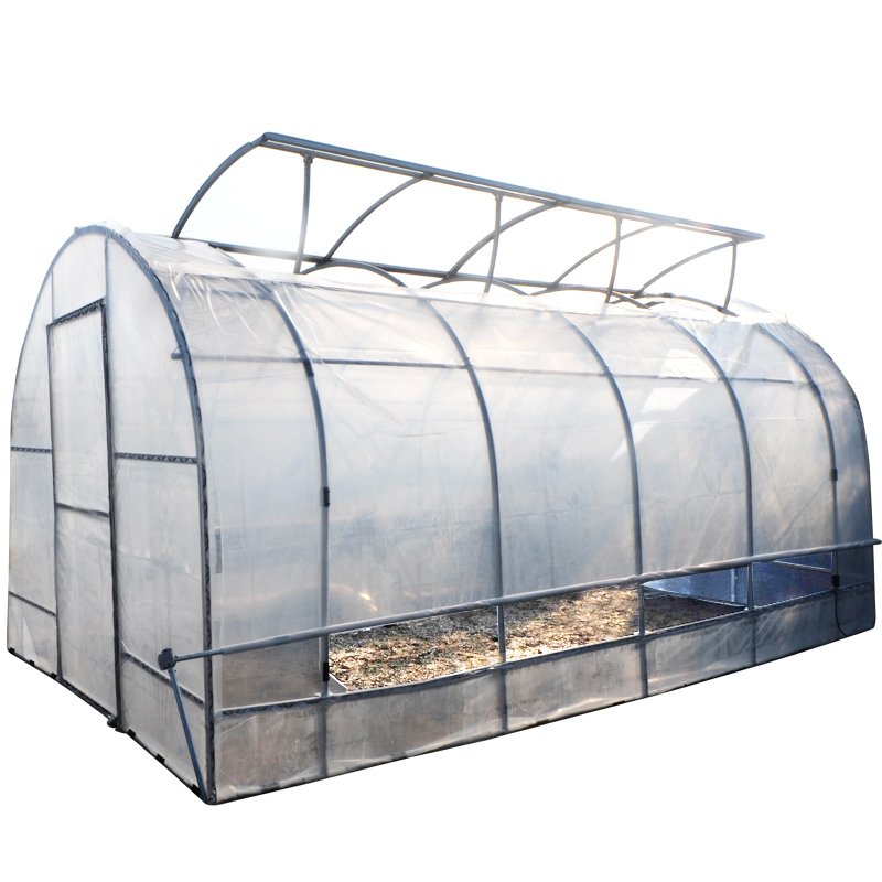 Roof opening Garden Greenhouse Single-Span Agricultural Greenhouses Tunnel Plastic garden greenhouses