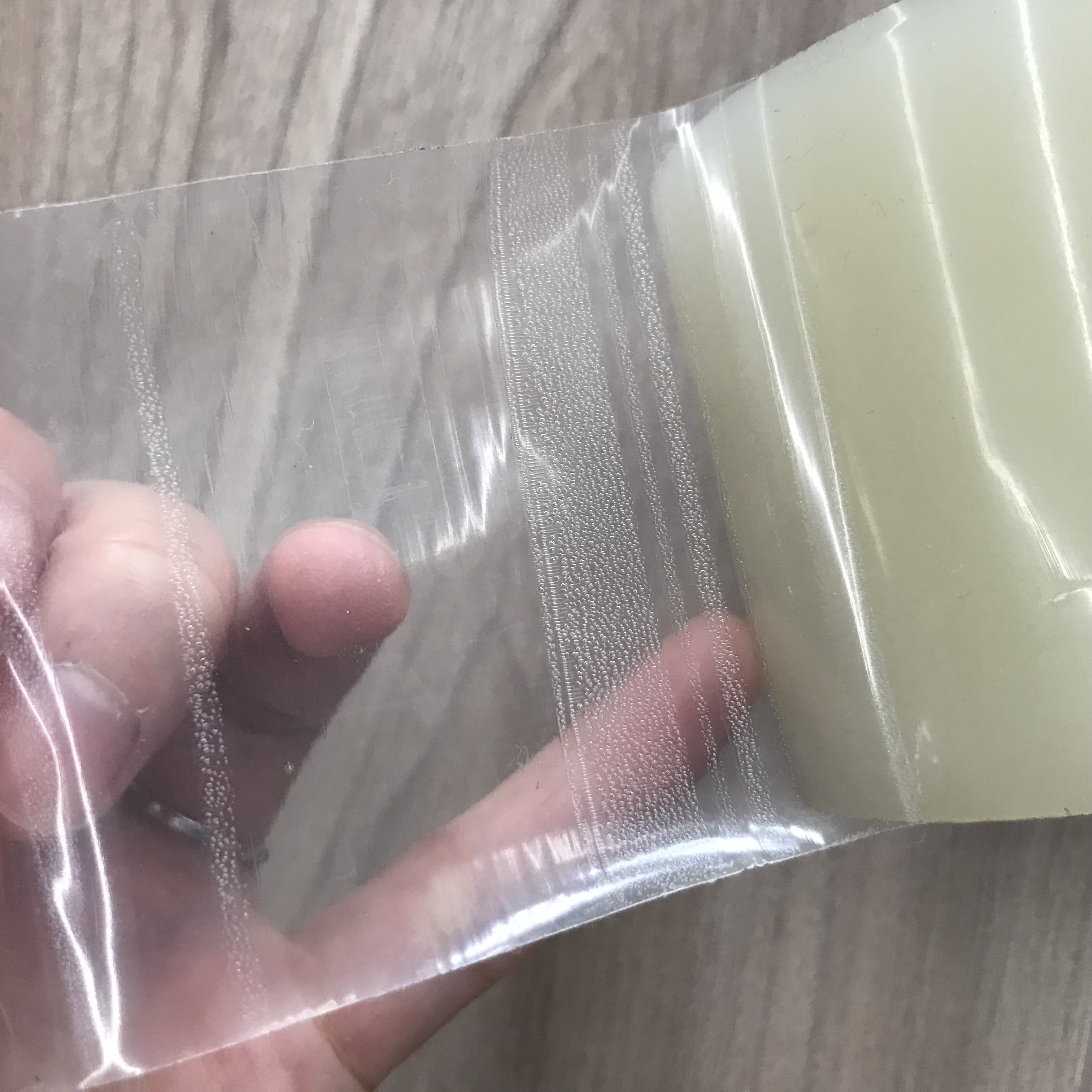 Good adhesive agriculture poly tunnel greenhouse accessories UV 5cm 10cm 15cm 20cm plastic repair patch tape for plastic film