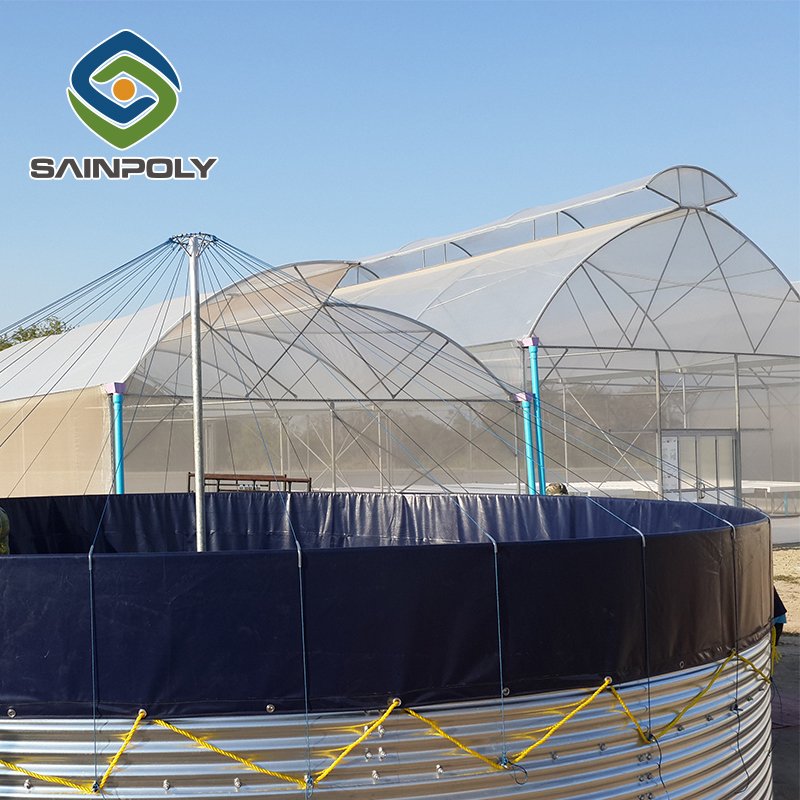 Large agricultural film greenhouse mushroom farm used for sale