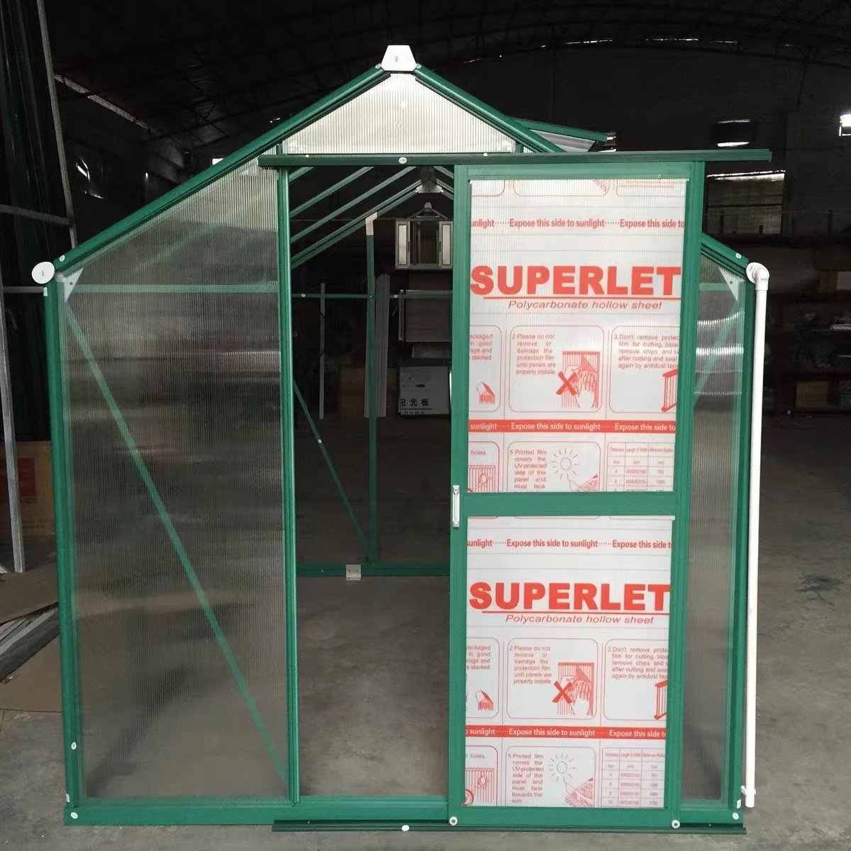 Best sale PE agricultura garden greenhouse for vegetable flower fruit