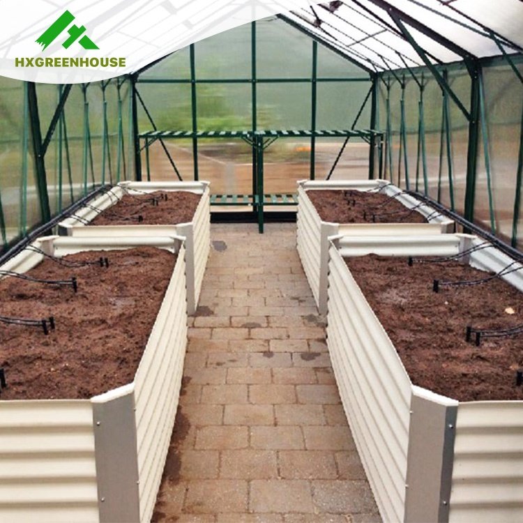 Manufacturer sale commercial aluminium alloy modern outdoor modular green house kit pc sheet small polycarbonate greenhouse