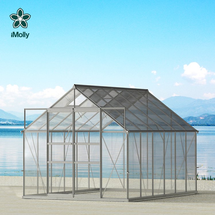 Newly Produced Garden Greenhouses Using Polycarbonate and Aluminum Frames