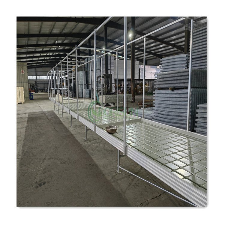Agricultural Movable Flood Drain Seedbed Planting Ebb And Flow Rolling Table Bench Ebb And Flow Rolling Bench With Tray