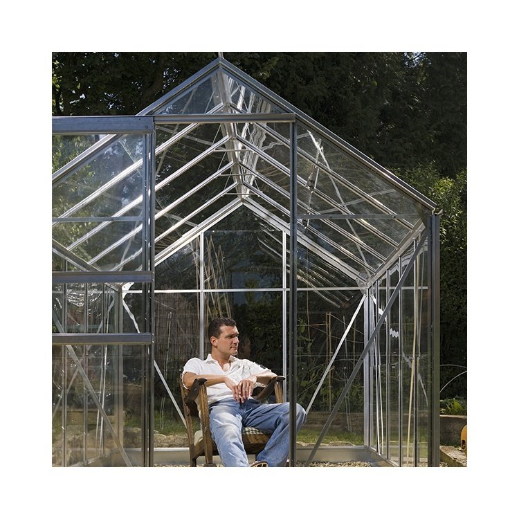 Best design metal frame backyard orangery greenhouse garden agricultural aluminium flower Greenhouse