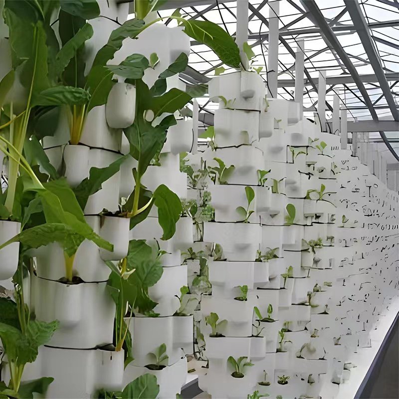 new agricultural greenhouse indoor aeroponic hydroponic system pineapple tower garden hydroponic growing system vertical