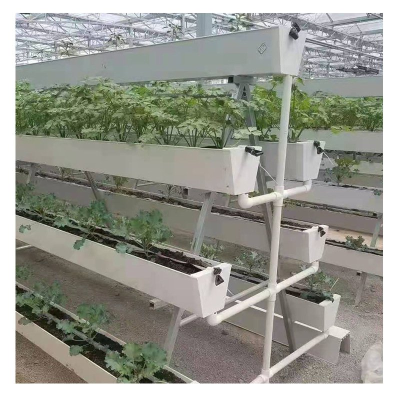 Planting trough greenhouses hydroponic greenhouses strawberry greenhouses