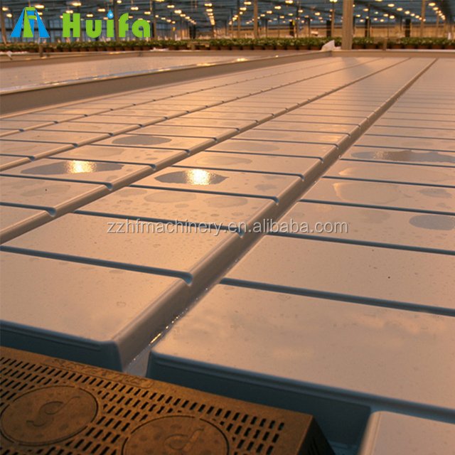 Agriculture Aluminum Greenhouse Rolling Benches Ebb and Flood Workbench
