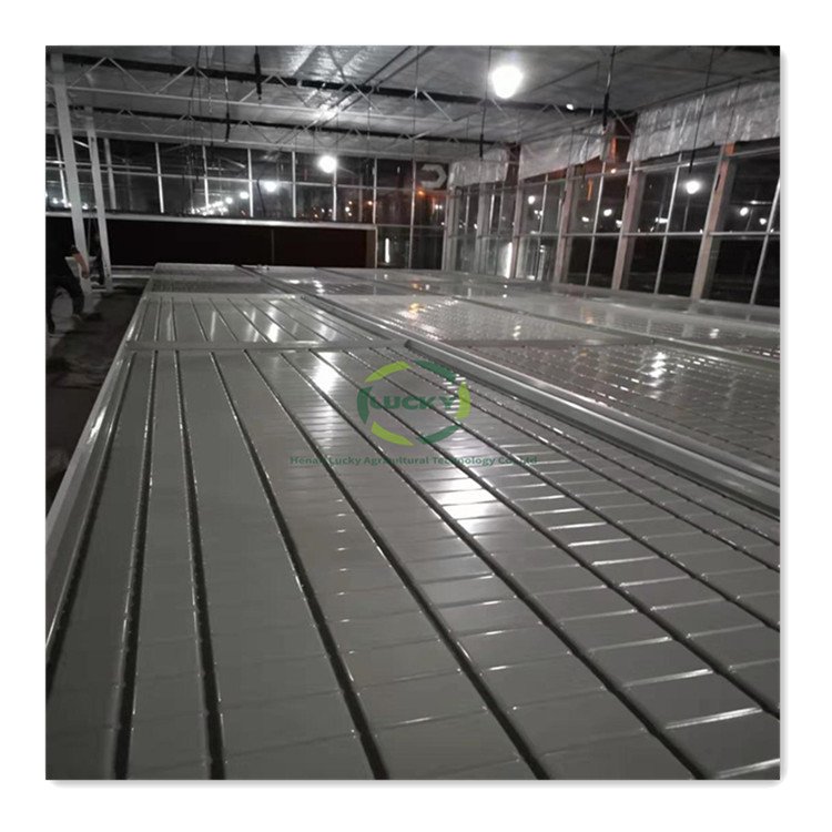 Tidal Aluminum Greenhouse Seedbed Frame Grow Racks And Rolling Bench Flood Trays