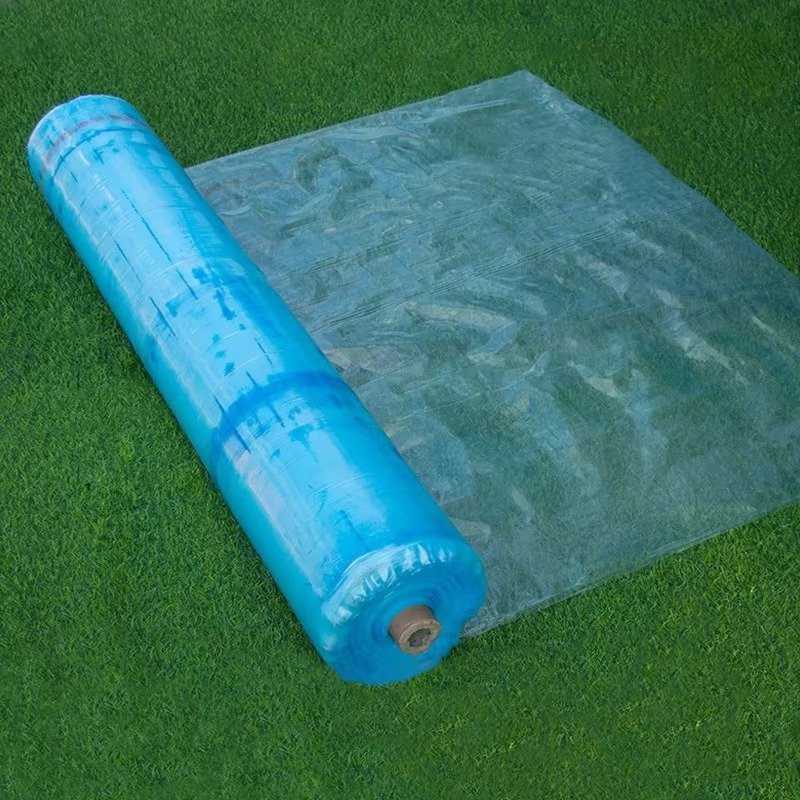 Modern agriculture vegetable garden greenhouse single plastic film poly tunnel greenhouse with hydroponic system