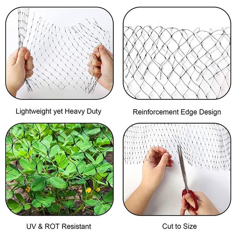 TOP SUPPLIER Agricultural Shade Net Black White Blue Maxi Color AntiBird Net Enclosure Weight Material Origin Type Stitches