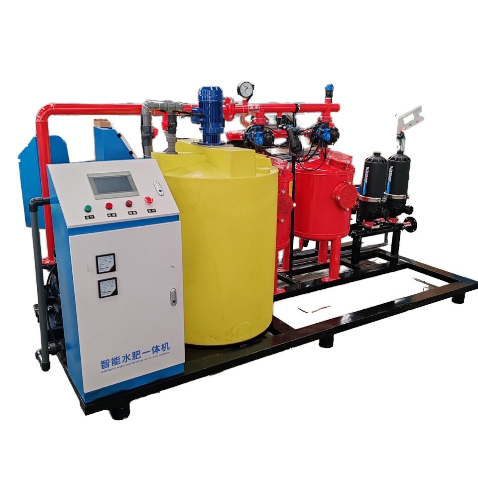 Hot Agricultural Greenhouse Irrigation System Automatic Intelligent Water Fertilizer Integrated Machine Watering Irrigation