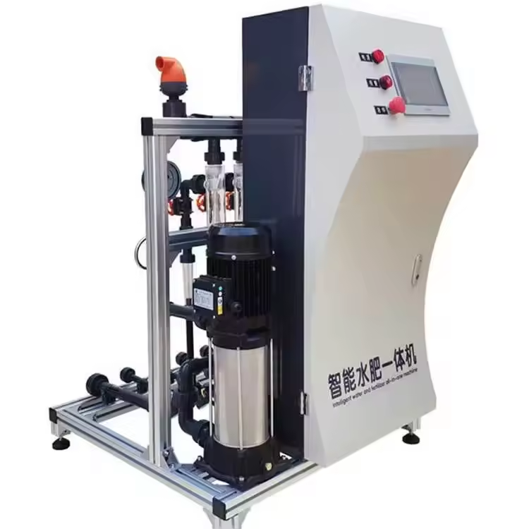 Hot Agricultural Greenhouse Irrigation System Automatic Intelligent Water Fertilizer Integrated Machine Watering Irrigation