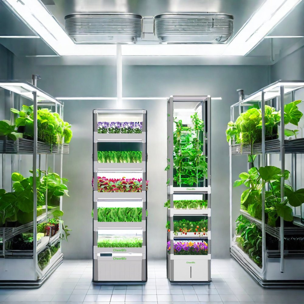 One-One Indoor Garden Hydroponic & Aquaponic Agricultural Greenhouse for Growing Vegetable & Leafy Plants