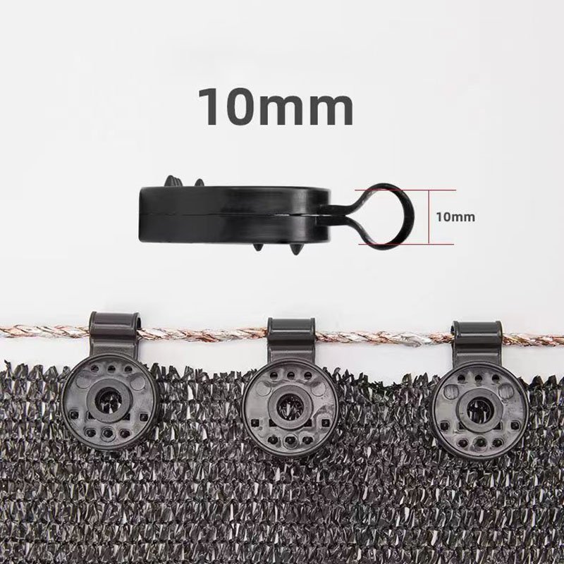 Leaf Net Cover Clips Shade Cloth Clips for Securing Leaf Net Cover Sun Shade Anti Bird Garden Nets Agriculture