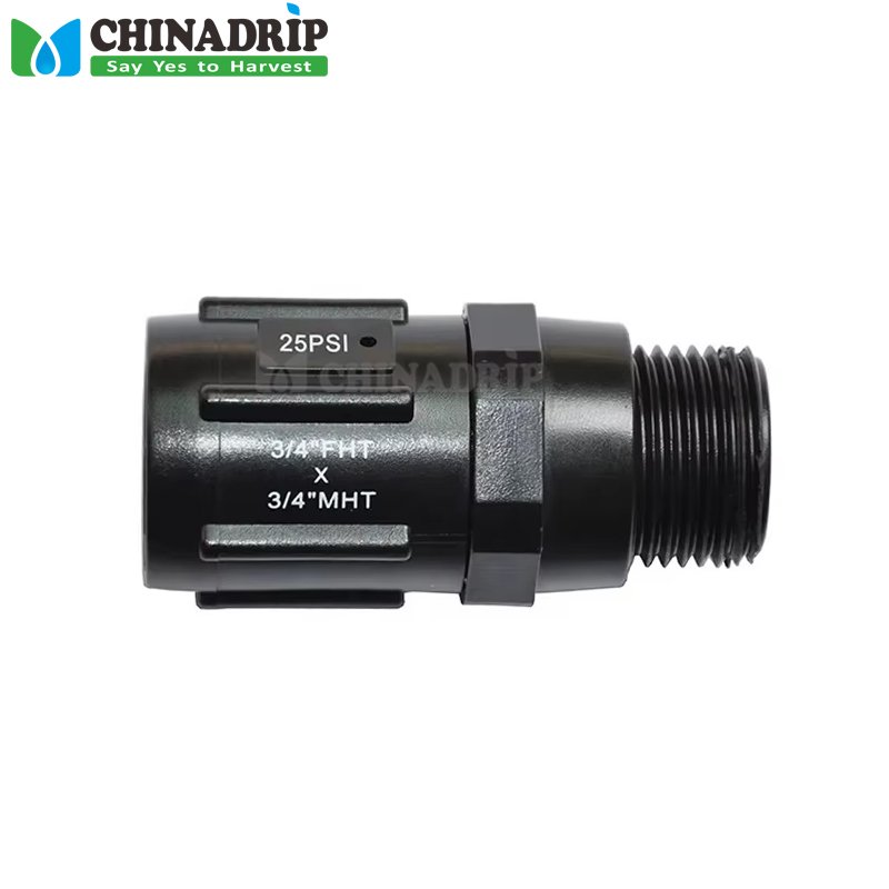 Drip Irrigation Fittings 15-40psi Irrigation Pressure Regulator for Agricultural & Greenhouse