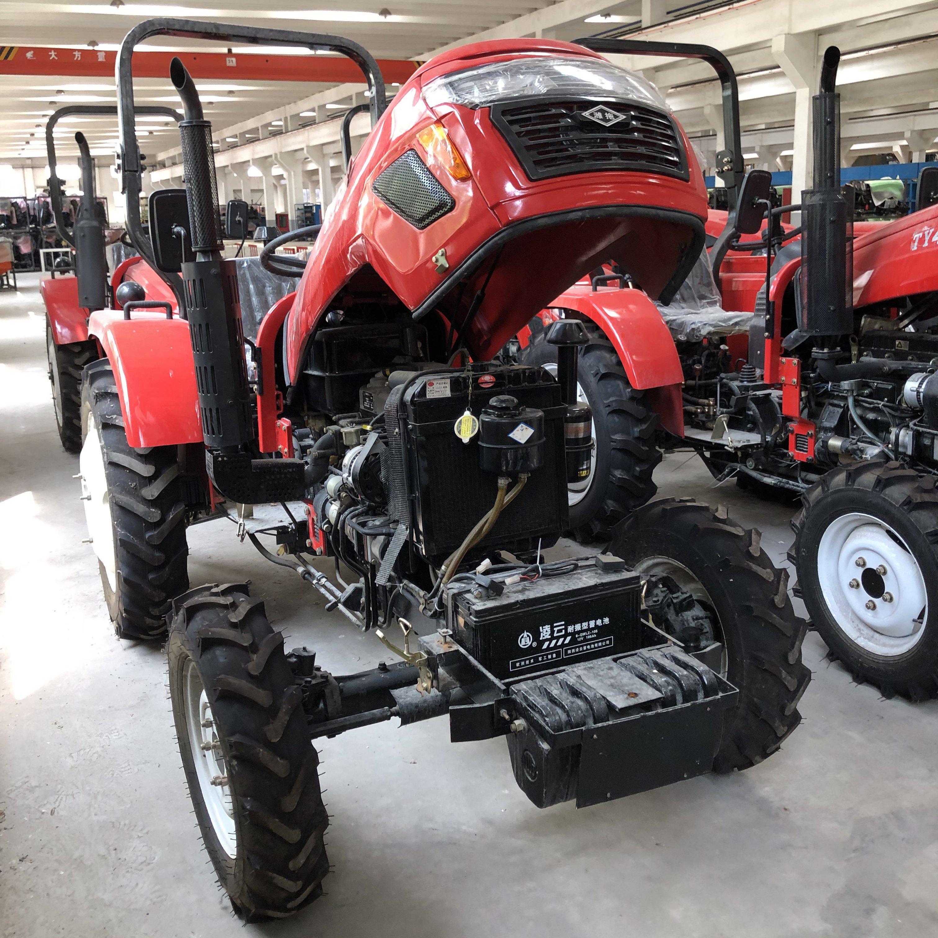 Factory Direct 30hp Mini Tractor Power Tiller Four Wheel Tractor with Cultivator