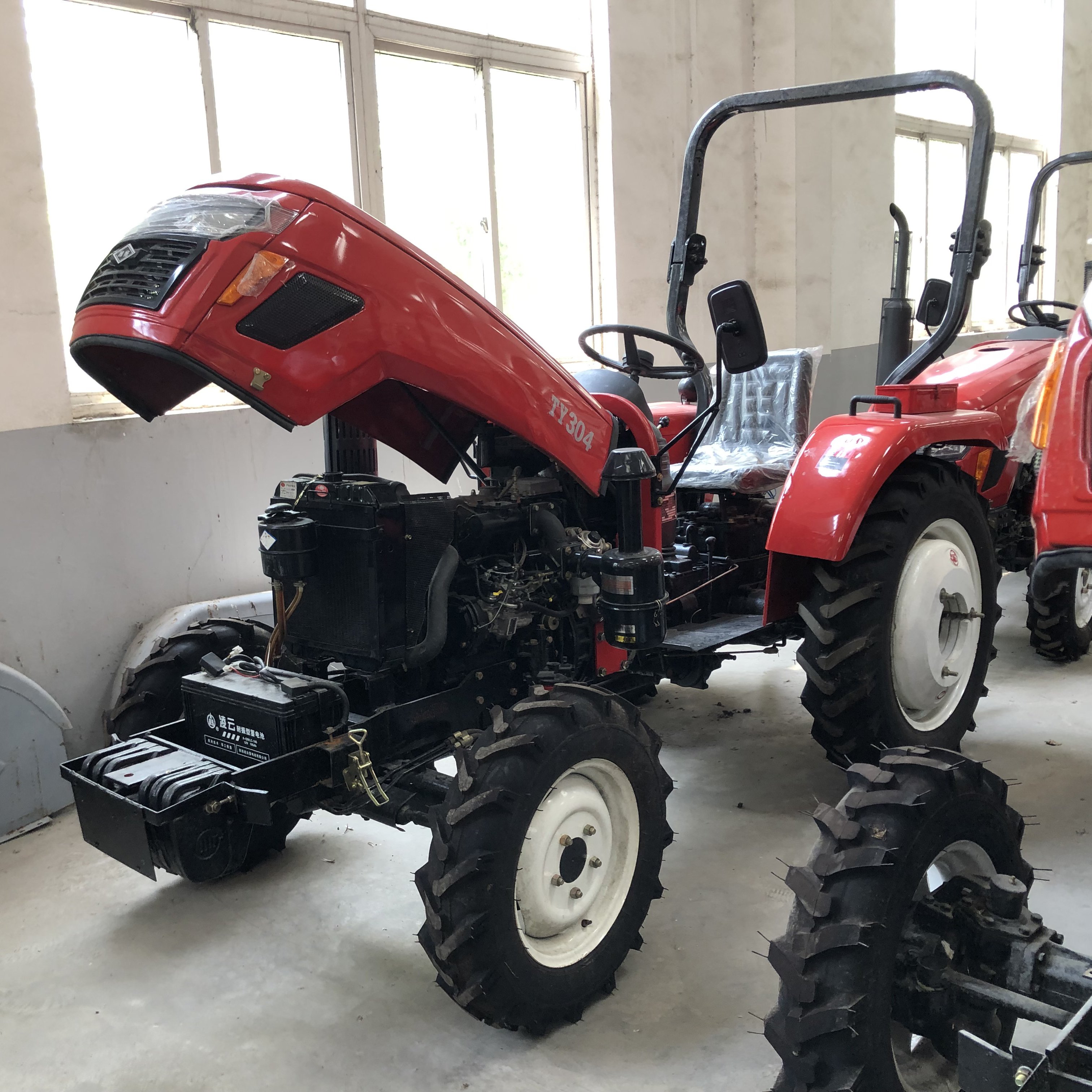 Factory Direct 30hp Mini Tractor Power Tiller Four Wheel Tractor with Cultivator