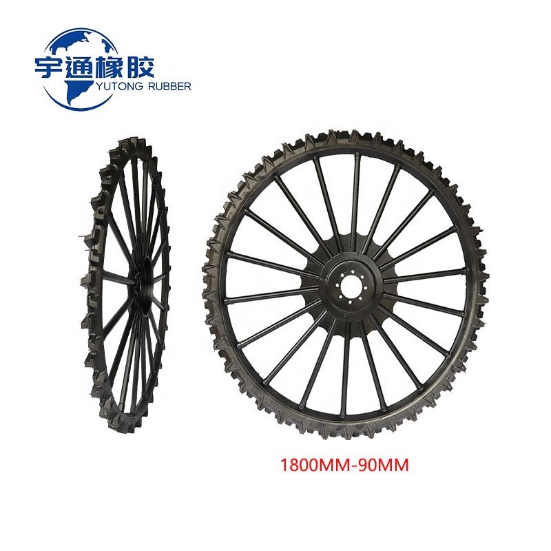 YT Factory 1800*90mm 1800mm*90mm 1.8m 71inch Height Design Agricultural Solid Rubber Rice Transplanter Wheel Boom Sprayer Tyres