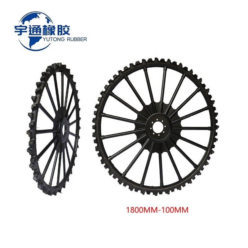 YT Factory 1800*90mm 1800mm*90mm 1.8m 71inch Height Design Agricultural Solid Rubber Rice Transplanter Wheel Boom Sprayer Tyres
