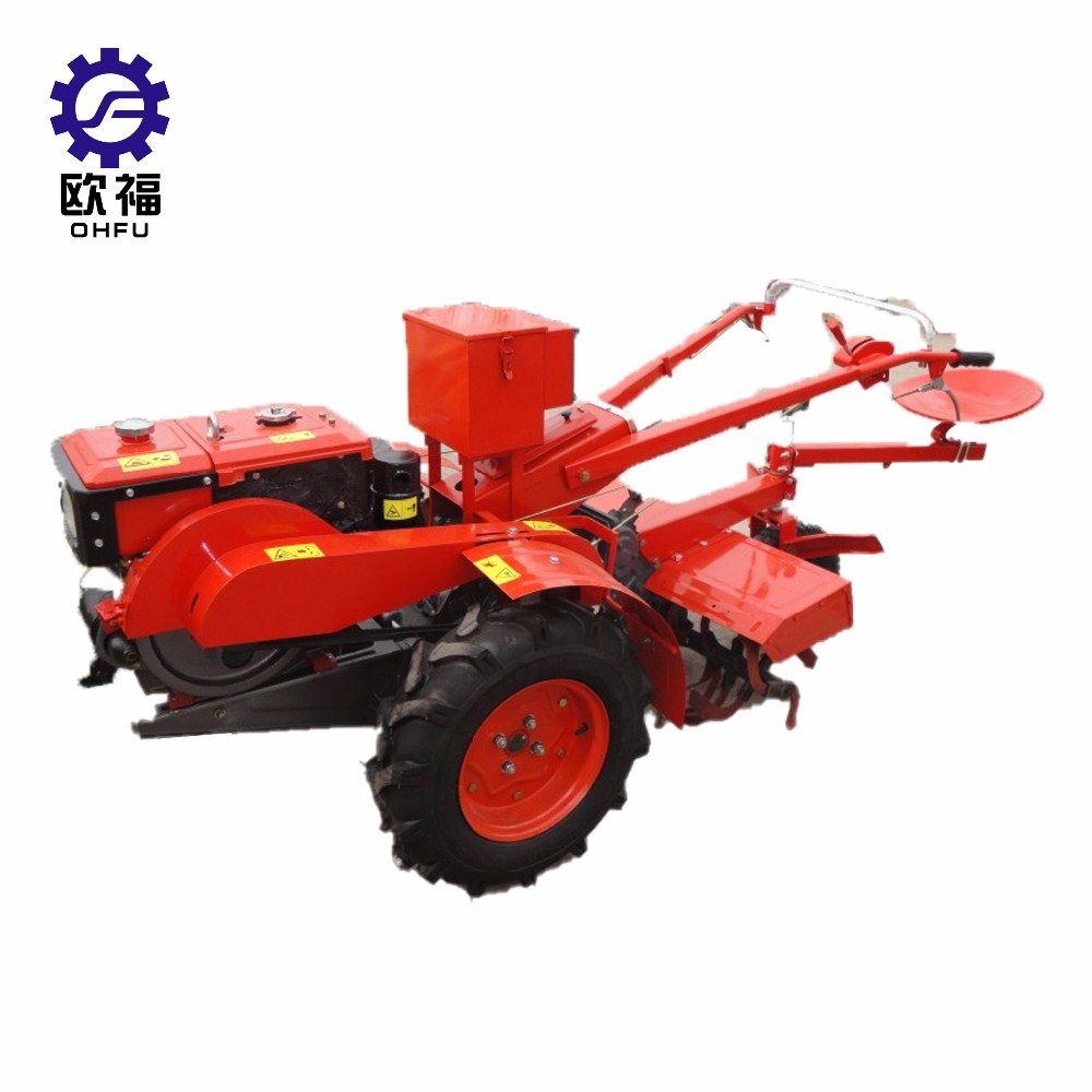 Agriculture Equipment of 10hp Two Wheel Walking Tractor for Farm