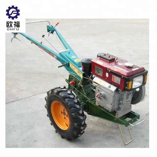 Agriculture Equipment of 10hp Two Wheel Walking Tractor for Farm