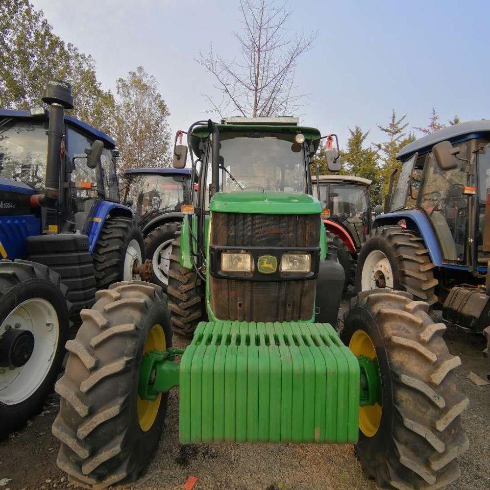 Second Hand Diesel Engine 4 Wheel Agriculture Farm Tractors