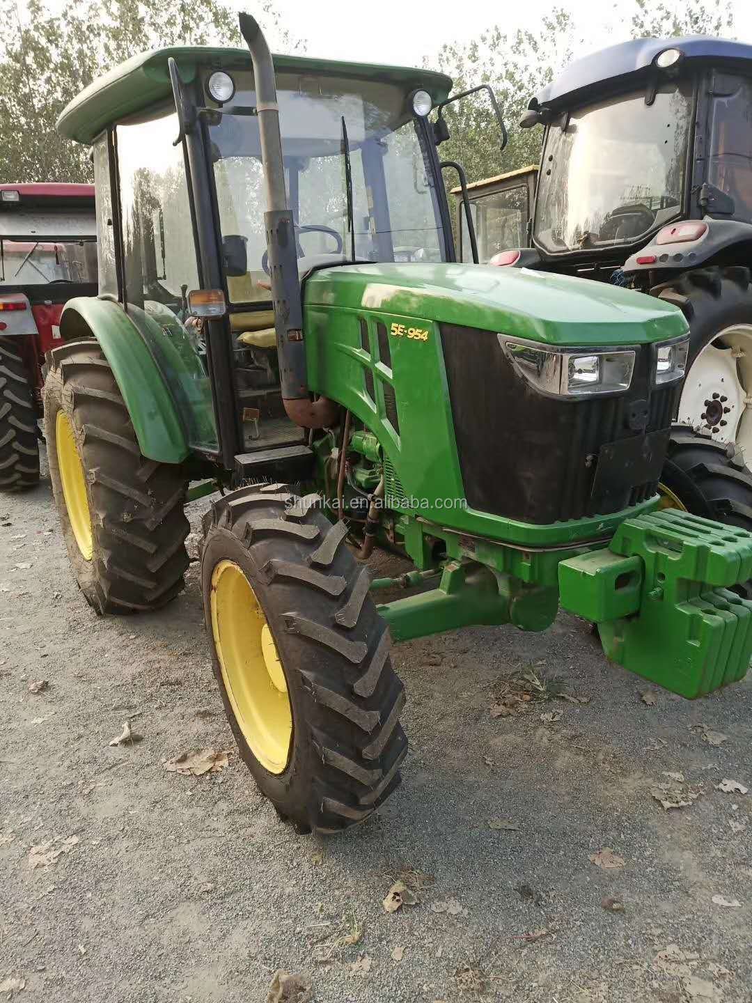 Second Hand Diesel Engine 4 Wheel Agriculture Farm Tractors