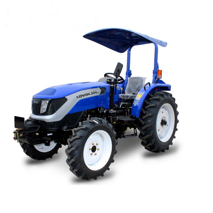Agricultural Tractors Small 4x4 Compact Mini Farm Tractor with Plow Front Loader Price Yto Tractor